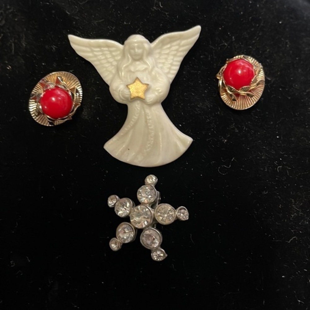 Lenox Christmas Themed Pins/Brooches